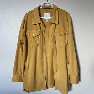 Avec Les Filles French Terry Shacket